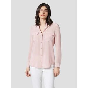 Equipment Double Pocket Button Down Top
